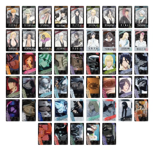 [23년 08월 발매] 블리치 천년혈전 편 스냅마이드 포토 카드 컬렉션 3매 랜덤 (블리치 애니 공식 굿즈)