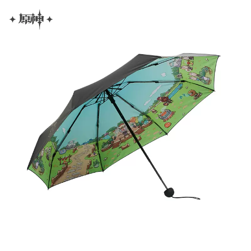 [입고 완료] 원신 공식 정품 슬라임 파라다이스 양산 겸 우산 (원신 공식 굿즈)