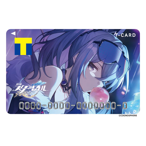 [24년 03월 재입고 예정] 붕괴 스타레일 공식 T카드 - 은랑 (붕스 일본 교통카드 게임 공식 굿즈)
