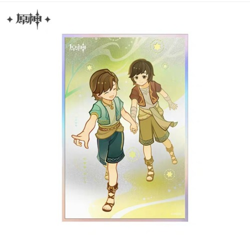 [24년 04월 발매] 원신 공식 일곱 성인의 소환 시리즈 색지 스탠드 - 영원한 우정 / 가비피담 &amp; 굴랍