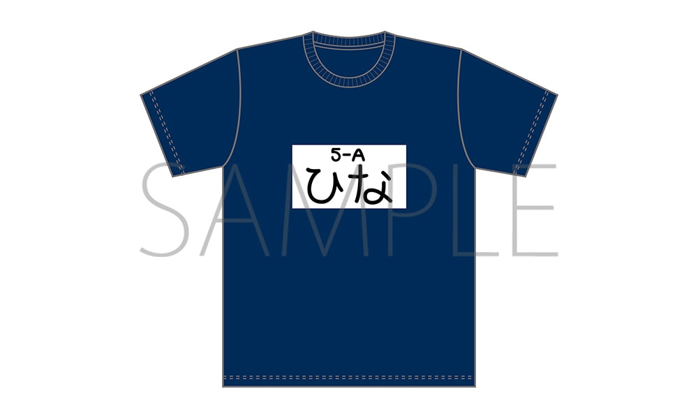 반팔 티셔츠 네이비블루 색상 이미지-S1L3